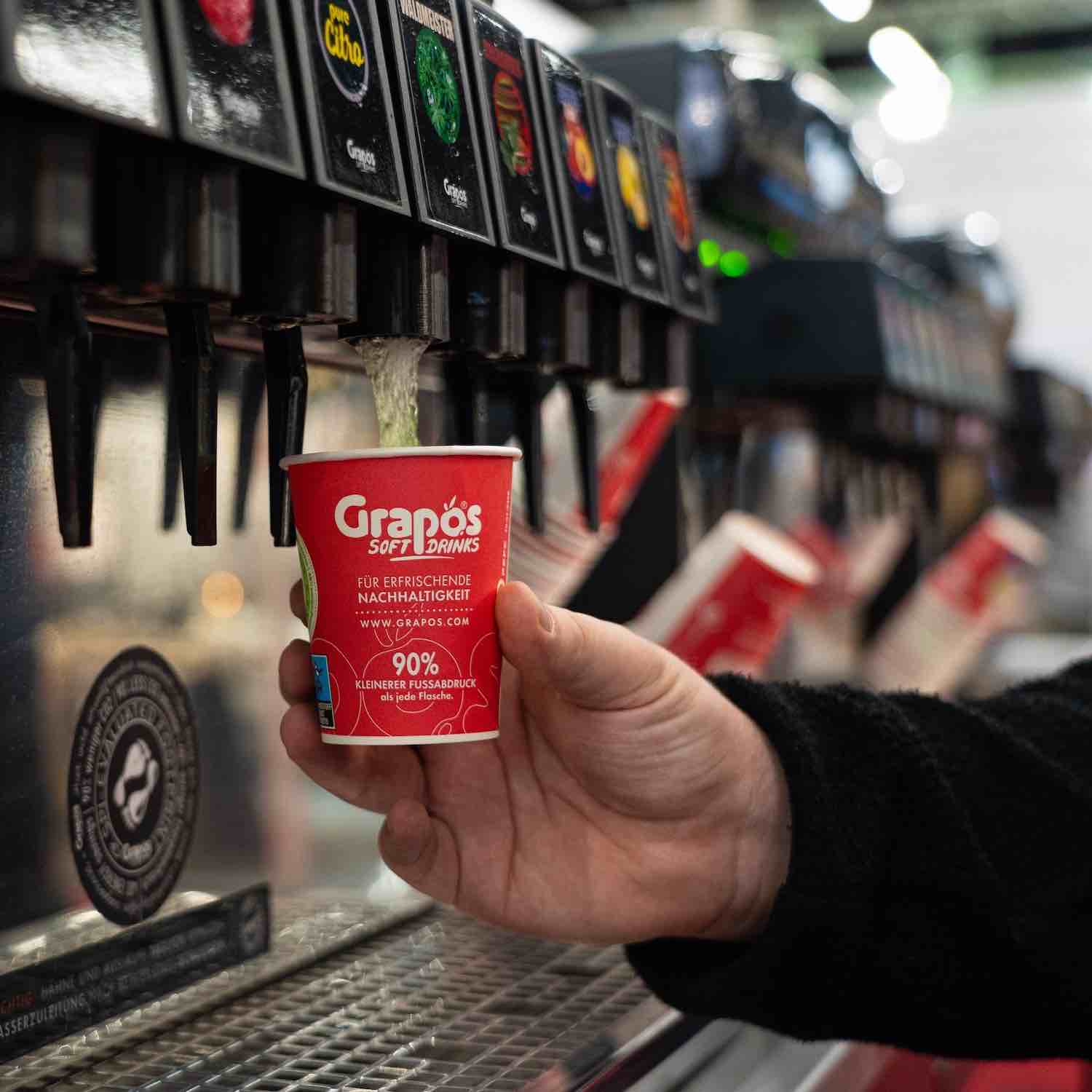 Postmixsirup für die Gastronomie von Grapos Schweiz